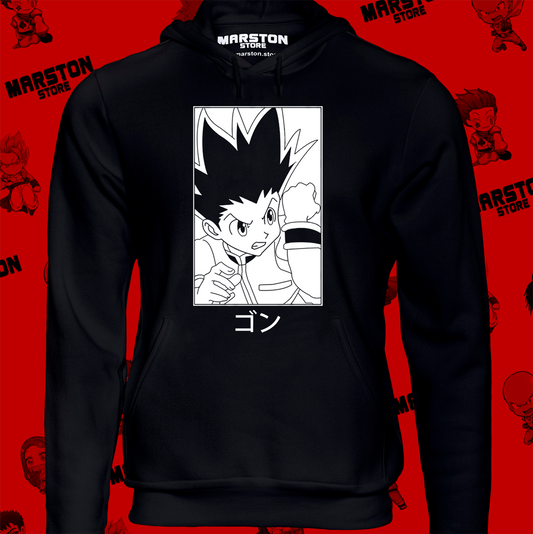 Polerón Hunter x Hunter con diseño de Gon Freecss