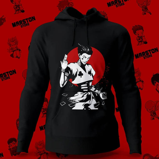 Polerón Hunter x Hunter con diseño de Hisoka Morow