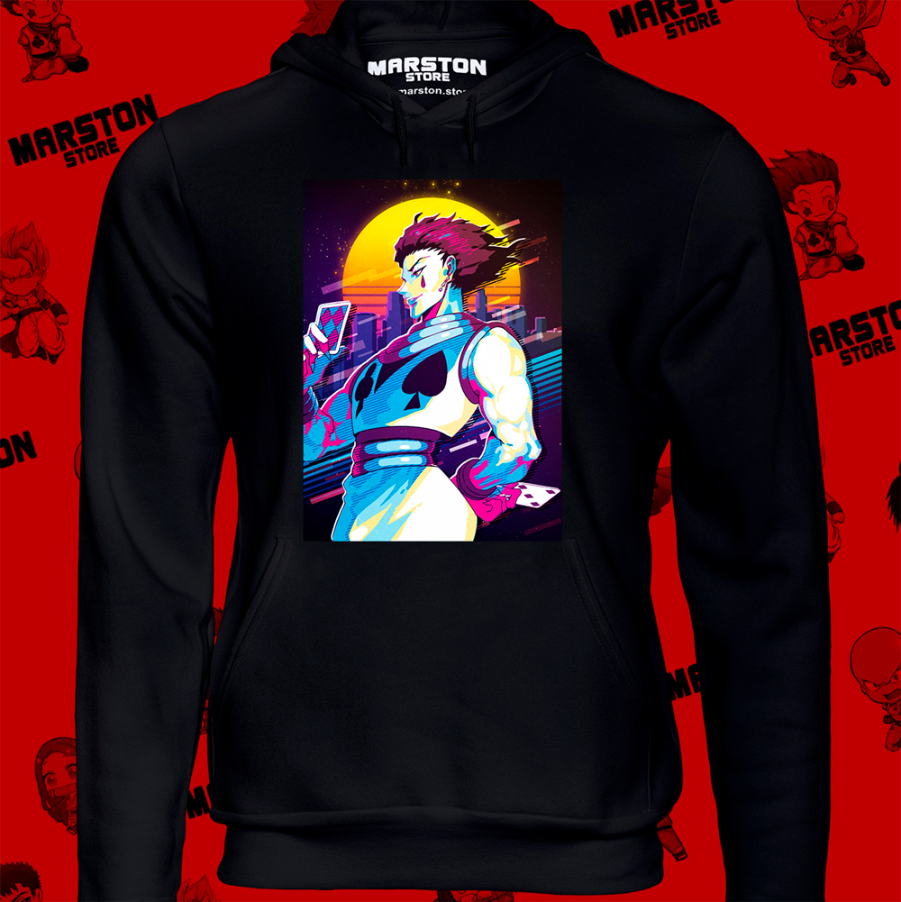 Polerón Hunter x Hunter con diseño de Hisoka Morow
