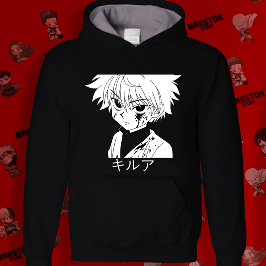 Polerón Hunter x Hunter con diseño de Killua Zoldyck