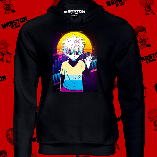 Polerón Hunter x Hunter con diseño de Killua Zoldyck