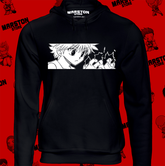 Polerón Hunter x Hunter con diseño de Killua Zoldyck