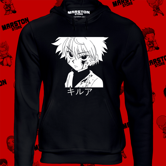 Polerón Hunter x Hunter con diseño de Killua Zoldyck
