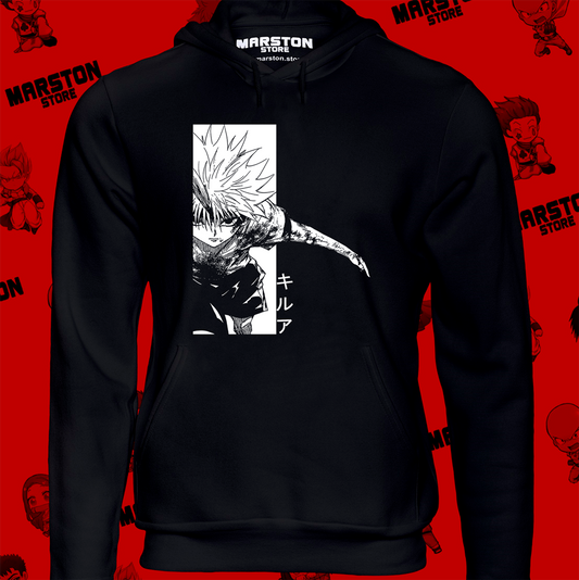 Polerón Hunter x Hunter con diseño de Killua Zoldyck