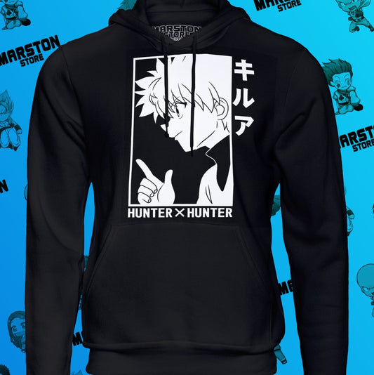 Polerón Hunter x Hunter con diseño de Killua Zoldyck
