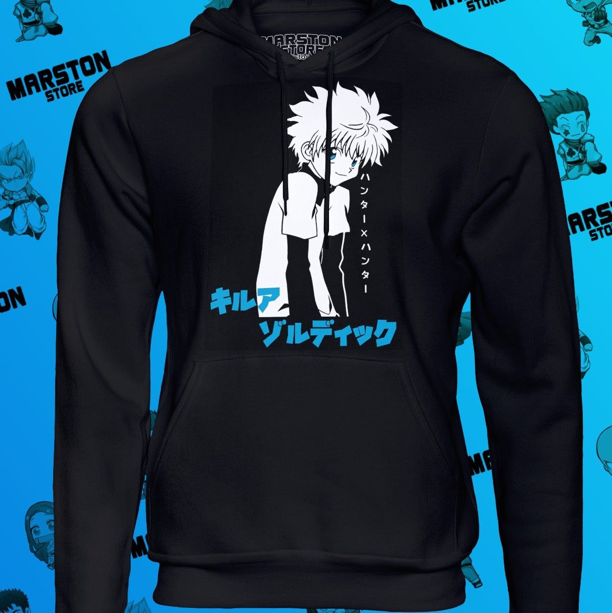 Polerón Hunter x Hunter con diseño de Killua Zoldyck