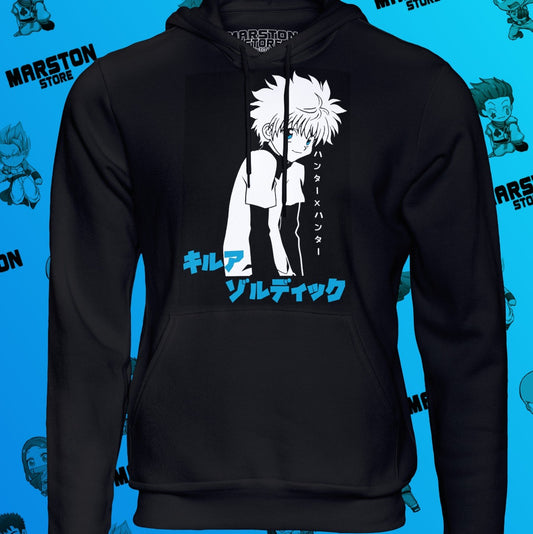 Polerón Hunter x Hunter con diseño de Killua Zoldyck