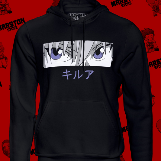 Polerón Hunter x Hunter con diseño de Killua Zoldyck