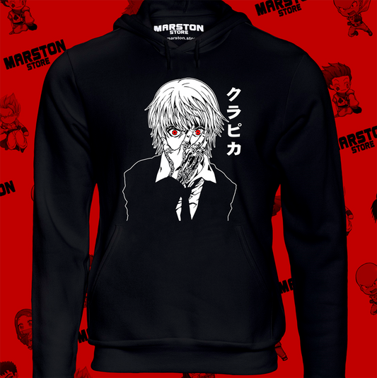 Polerón Hunter x Hunter con diseño de Kurapika