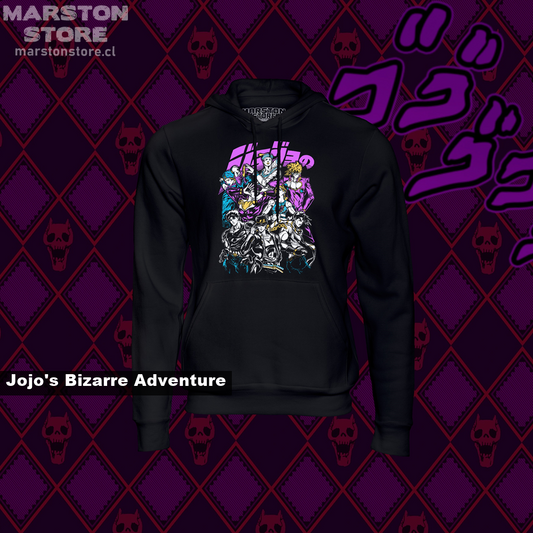 Polerón de JoJo's Bizarre Adventure con diseño anime
