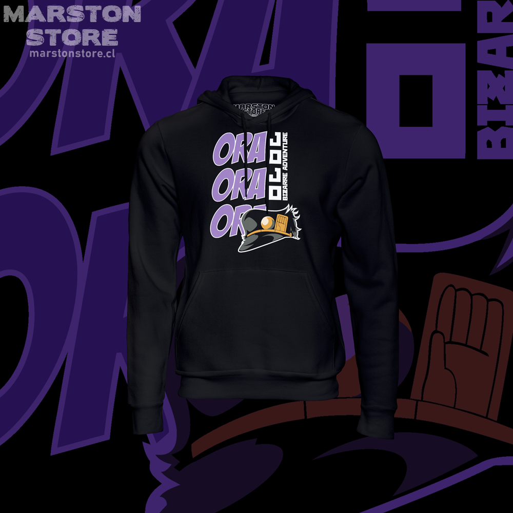 Polerón de JoJo's Bizarre Adventure con diseño anime