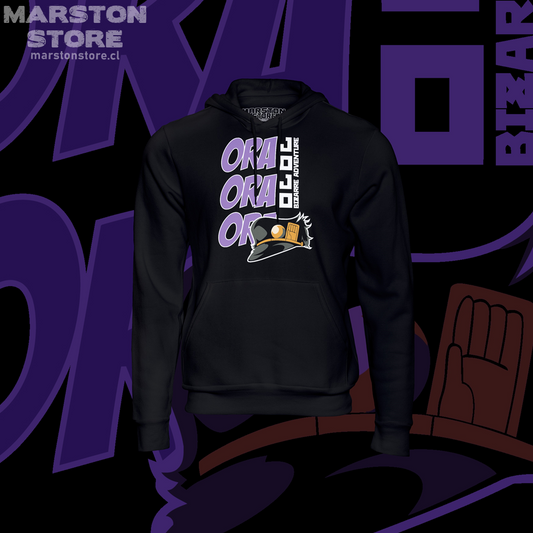 Polerón de JoJo's Bizarre Adventure con diseño anime