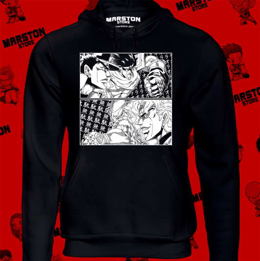 Polerón de JoJo's Bizarre Adventure con Jotaro Kujo y DIO