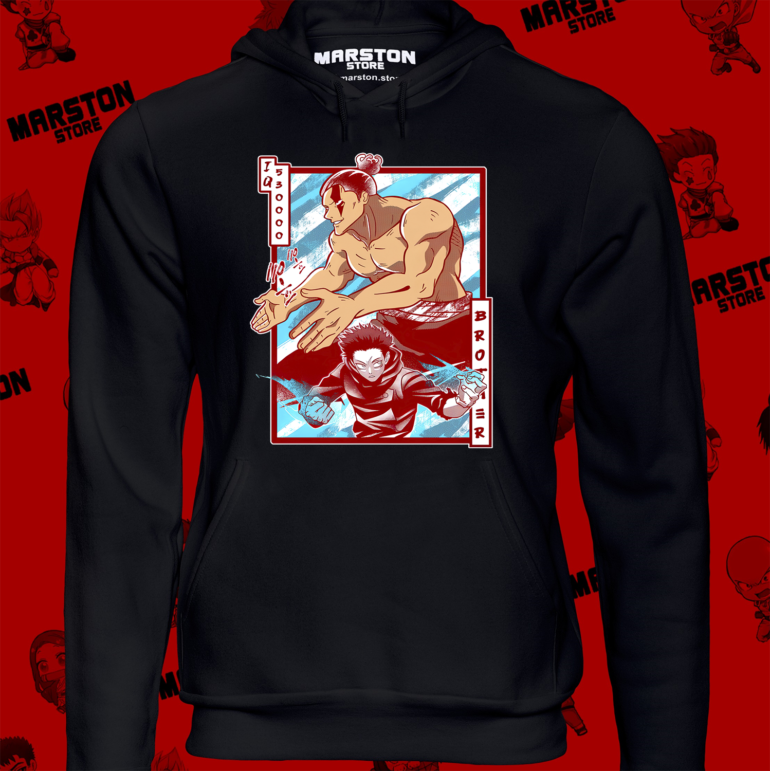 Polerón con diseño de Jujutsu Kaisen