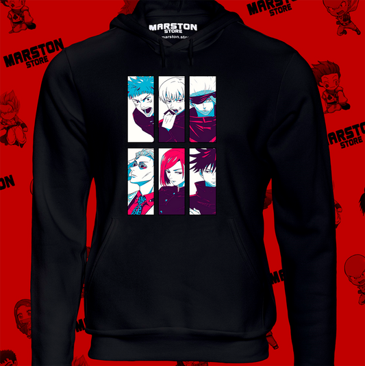 Polerón con diseño de Jujutsu Kaisen