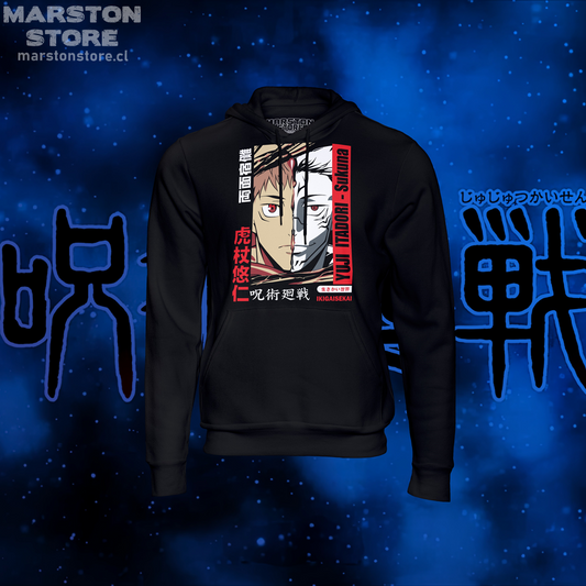 Polerón con diseño de Jujutsu Kaisen