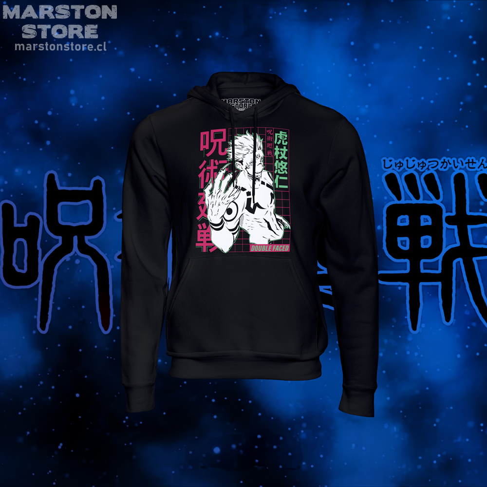 Polerón con diseño de Jujutsu Kaisen