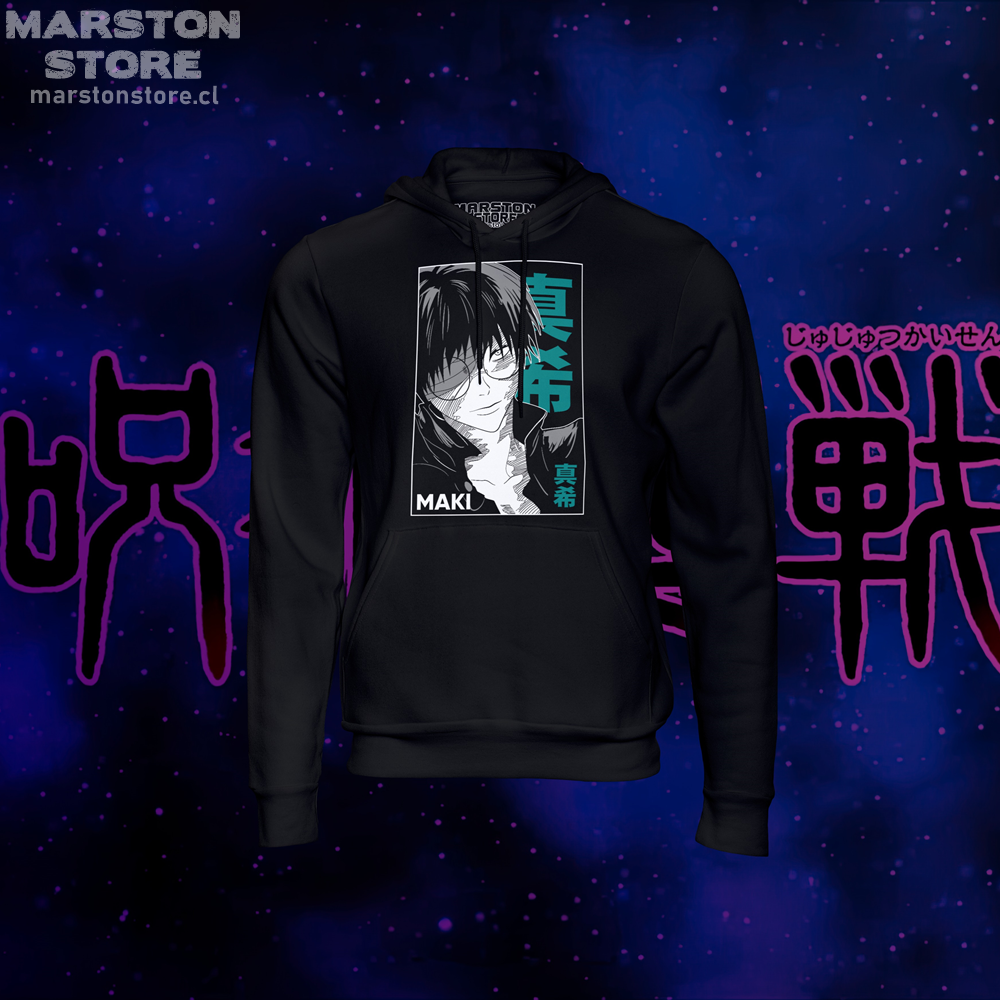 Polerón con diseño de Jujutsu Kaisen