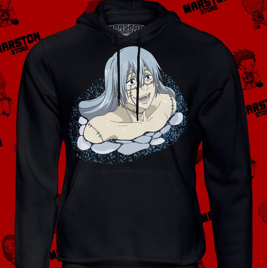 Polerón Jujutsu Kaisen con diseño de Mahito