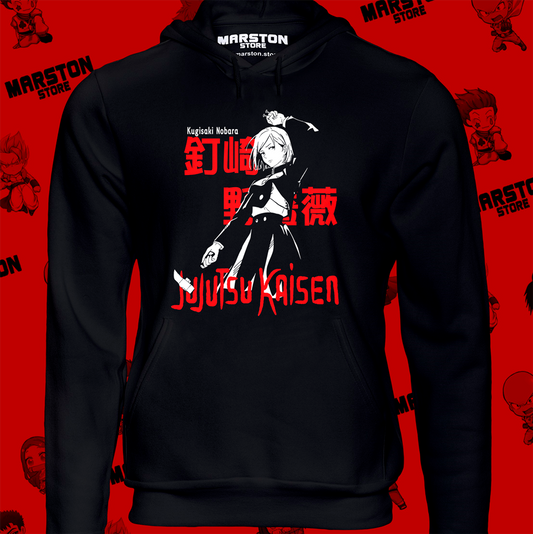 Polerón Jujutsu Kaisen con diseño de Nobara Kugisaki