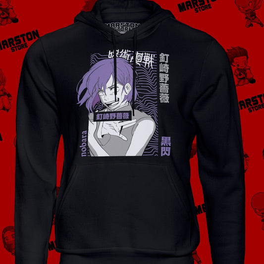 Polerón Jujutsu Kaisen con diseño de Nobara Kugisaki