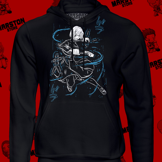 Polerón Jujutsu Kaisen con diseño de Nobara Kugisaki