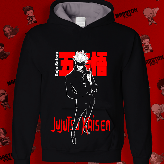 Polerón Jujutsu Kaisen con diseño de Satoru Gojo