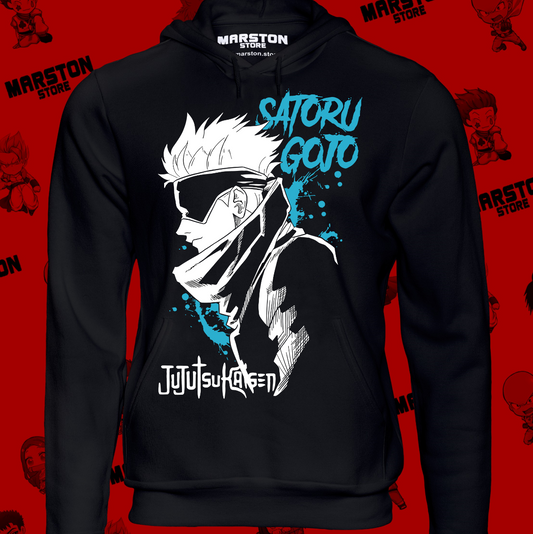 Polerón Jujutsu Kaisen con diseño de Satoru Gojo
