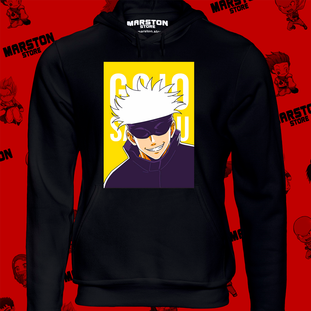 Polerón Jujutsu Kaisen con diseño de Satoru Gojo