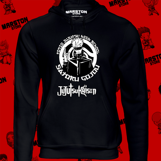 Polerón Jujutsu Kaisen con diseño de Satoru Gojo