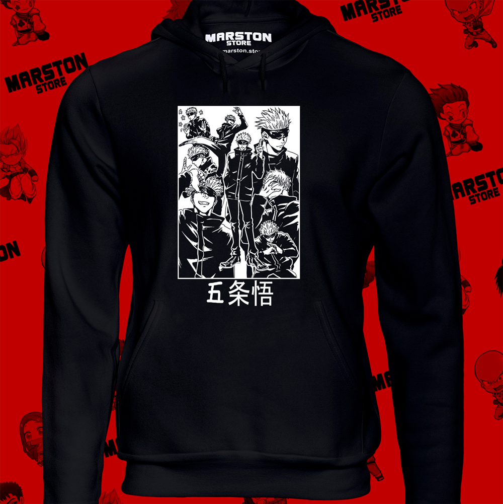 Polerón Jujutsu Kaisen con diseño de Satoru Gojo