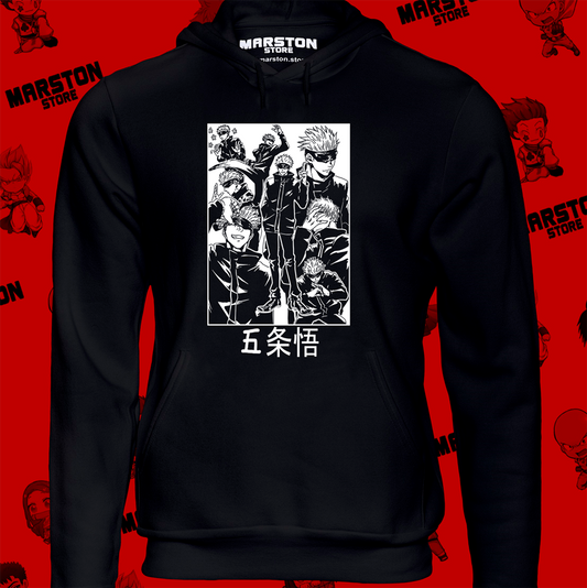 Polerón Jujutsu Kaisen con diseño de Satoru Gojo