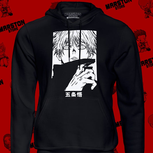Polerón Jujutsu Kaisen con diseño de Satoru Gojo