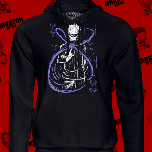 Polerón Jujutsu Kaisen con diseño de Satoru Gojo