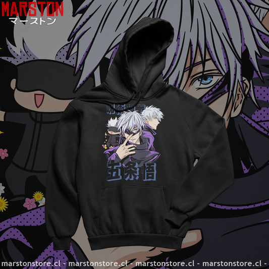 Polerón Jujutsu Kaisen con diseño de Satoru Gojo