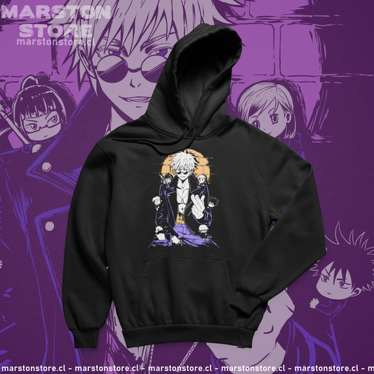 Polerón Jujutsu Kaisen con diseño de Satoru Gojo