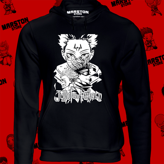 Polerón Jujutsu Kaisen con Satoru Gojo y Ryomen Sukuna