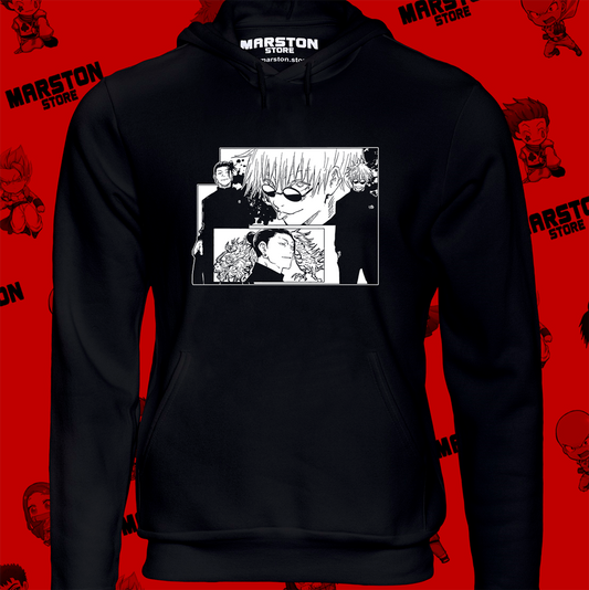 Polerón Jujutsu Kaisen con Satoru Gojo y Suguru Geto