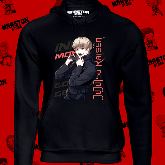 Polerón Jujutsu Kaisen con diseño de Toge Inumaki