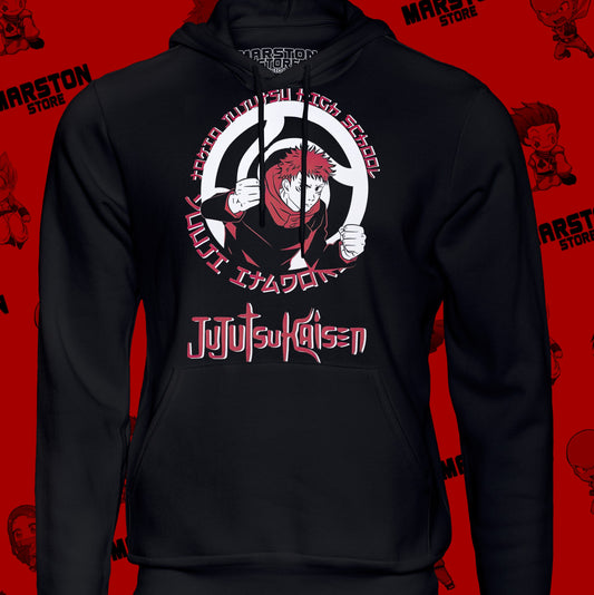 Polerón Jujutsu Kaisen con diseño de Yuji Itadori