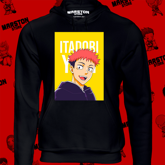 Polerón Jujutsu Kaisen con diseño de Yuji Itadori