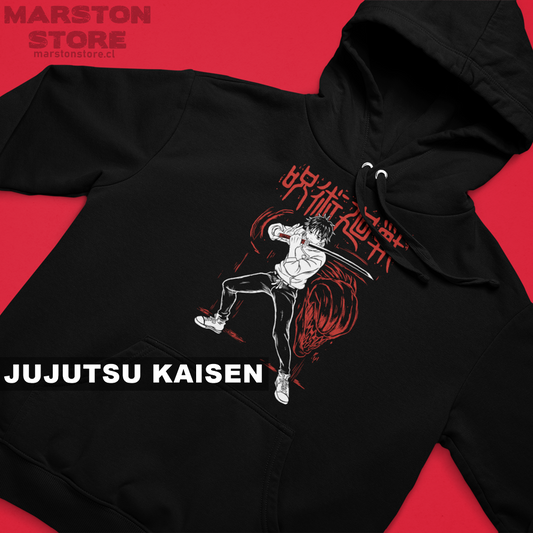 Polerón Jujutsu Kaisen con diseño de Yuta Okkotsu