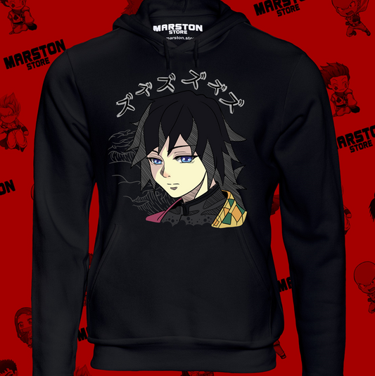 Polerón Kimetsu no Yaiba Demon Slayer con diseño de Giyu Tomioka