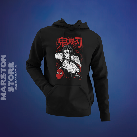 Polerón Kimetsu no Yaiba Demon Slayer con diseño de Hotaru Haganezuka