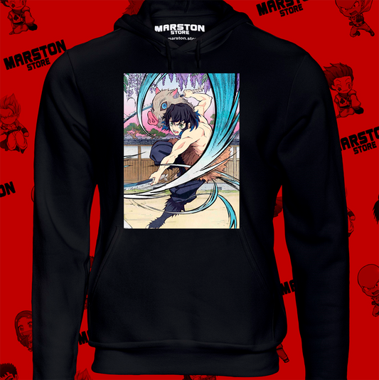 Polerón Kimetsu no Yaiba Demon Slayer con diseño de Inosuke Hashibira