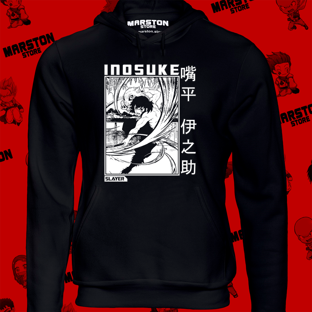 Polerón Kimetsu no Yaiba Demon Slayer con diseño de Inosuke Hashibira