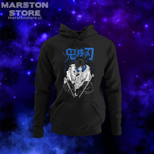 Polerón Kimetsu no Yaiba Demon Slayer con diseño de Inosuke Hashibira