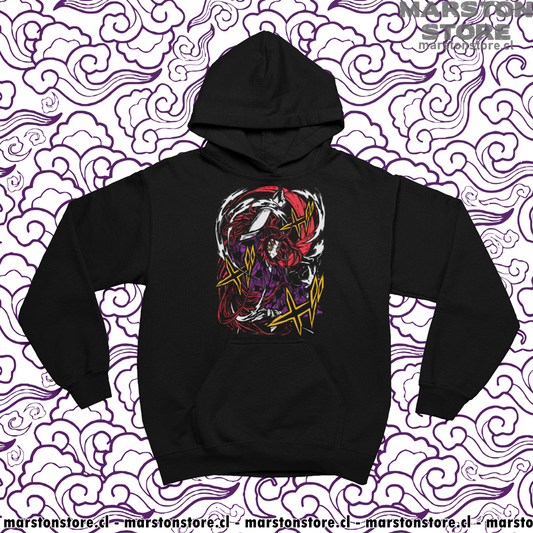 Polerón Kimetsu no Yaiba Demon Slayer con diseño de Kokushibo