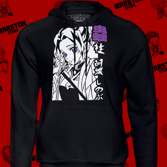 Polerón Kimetsu no Yaiba Demon Slayer con diseño de Shinobu Kocho