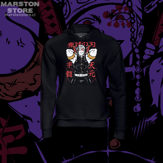 Polerón Kimetsu no Yaiba Demon Slayer con diseño de Tengen Uzui